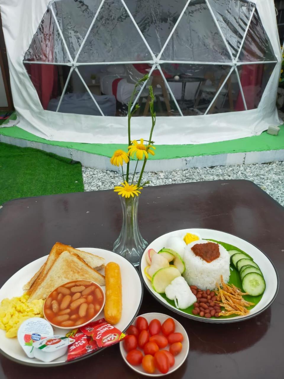 Hotel Glamz Hills Cameron Highlands Exterior foto